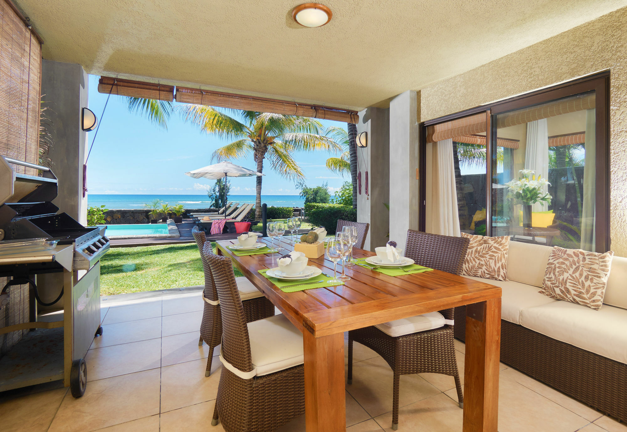Bel Azur Beach Residence With Lov Trou aux Biches Buitenkant foto